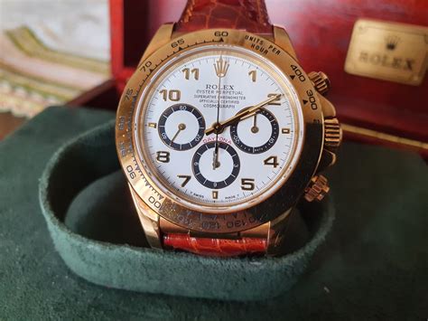 chrono24 rolex daytona oro pelle|rolex daytona for sale.